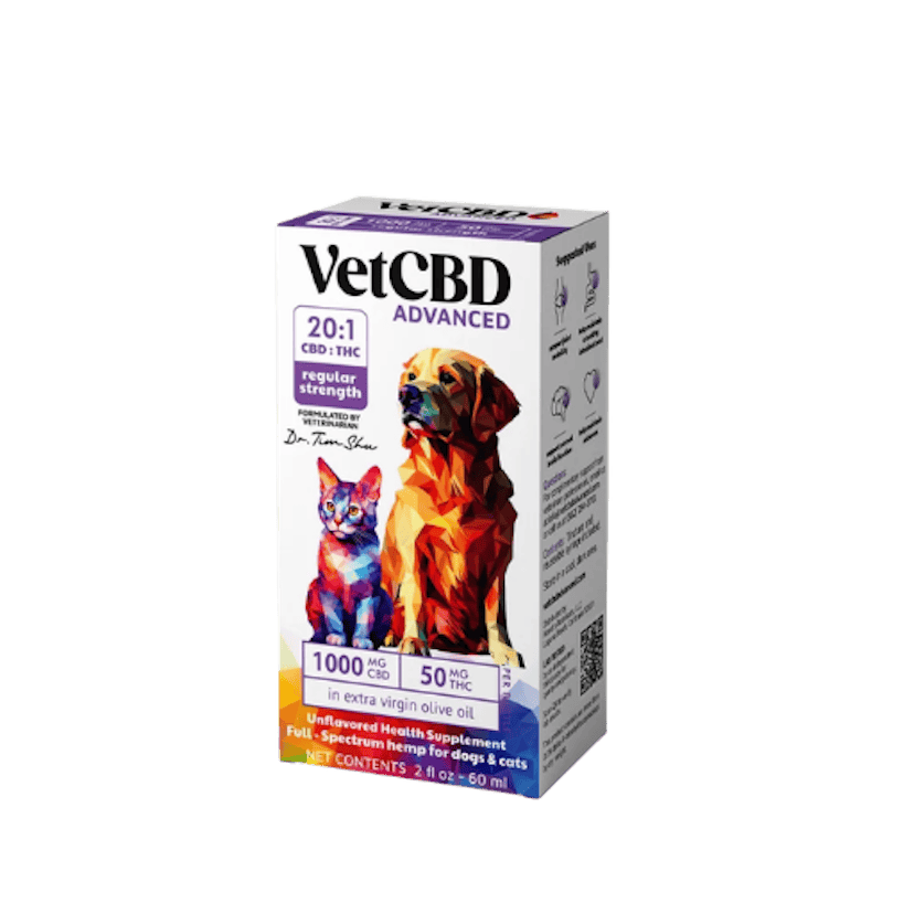 VetCBD Advanced /50mg CBD/THC | Pet Tincture