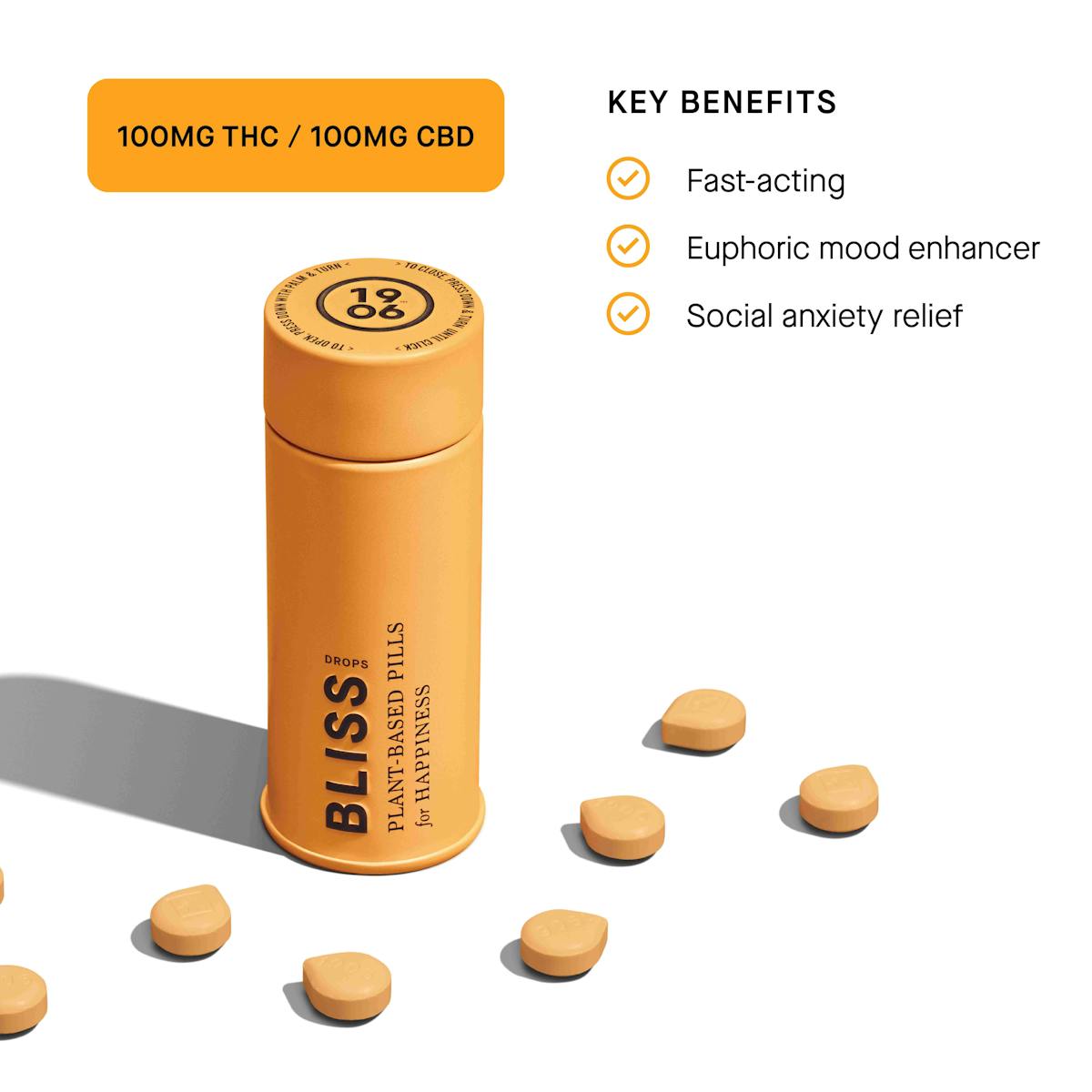 Photo of Bliss Tin | 100mg 20pk Tablets