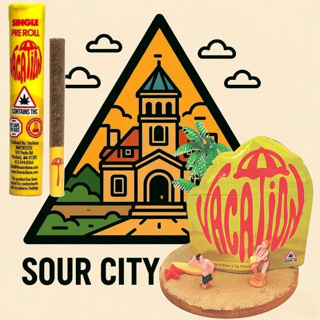 Vacation | Sour City Triangle | Preroll - /2pk