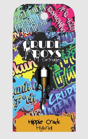 Product: CRUDE BOYS | HIPPIE CRACK | CART HYBRID