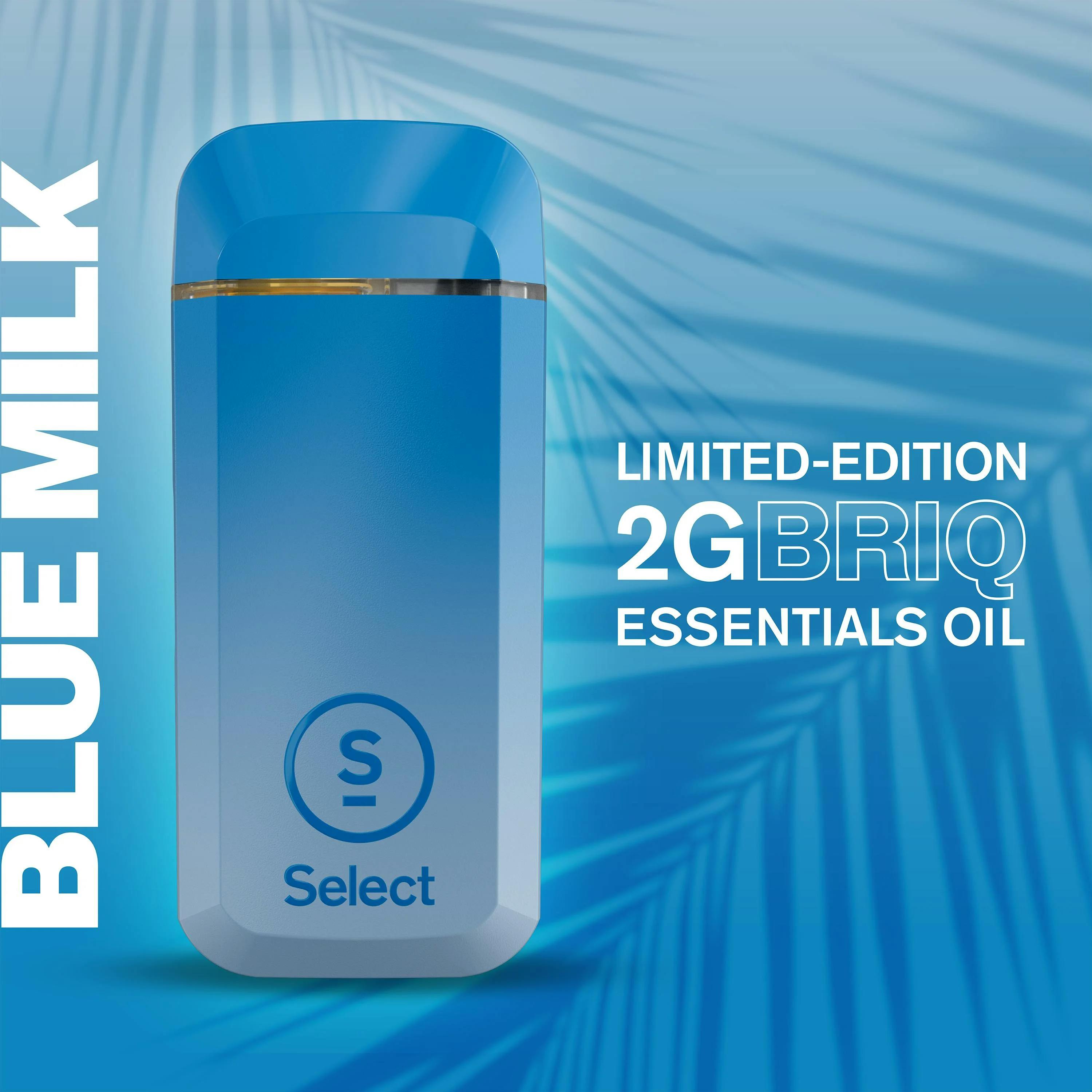 Select – Disposable Vape – Briq – Blue Milk (H) 2g 2g Vaporizers | Select