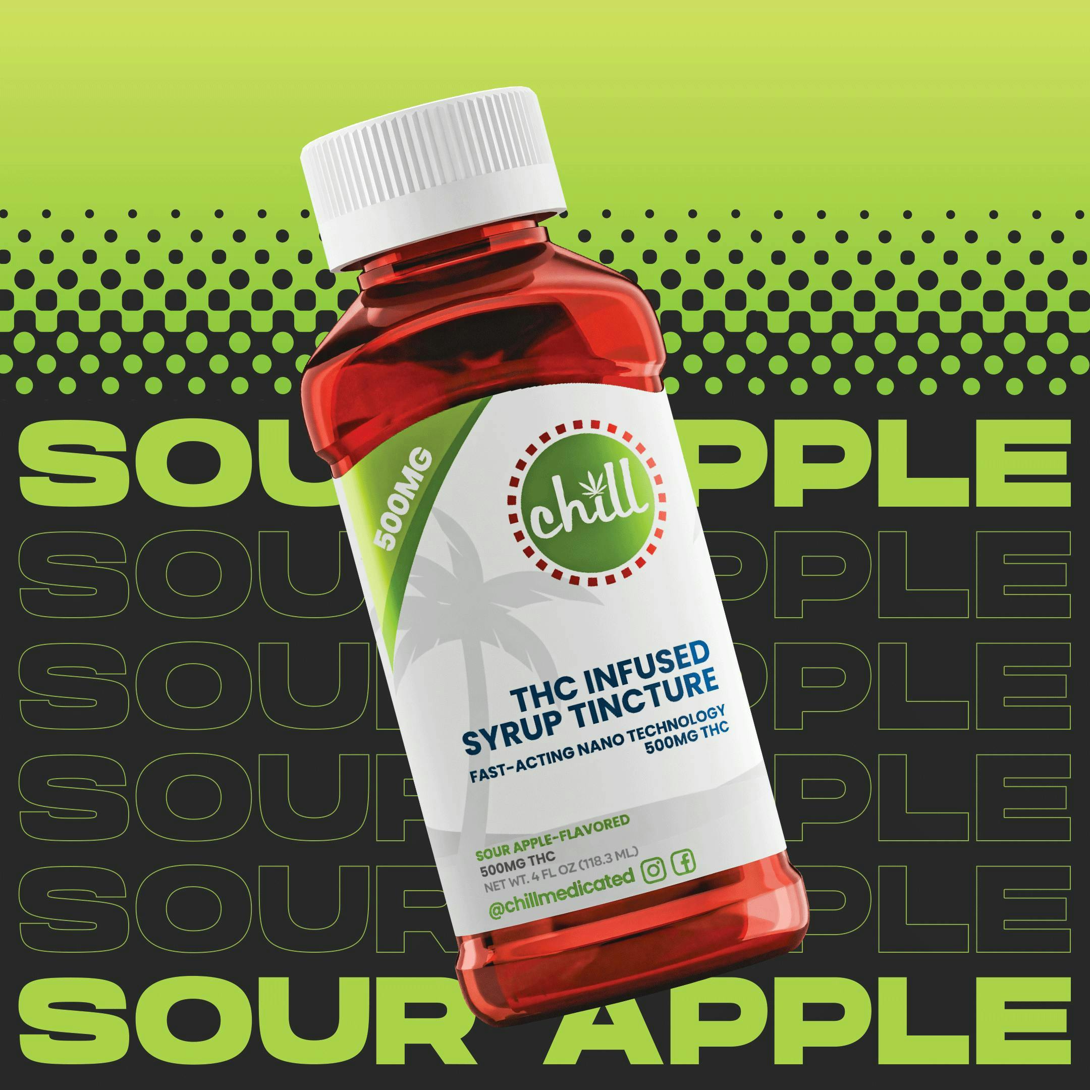 Product Chill | Sour Apple | Syrup Tincture