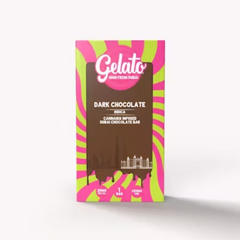 Gelato | 200mg Dubai Bar | Dark Chocolate