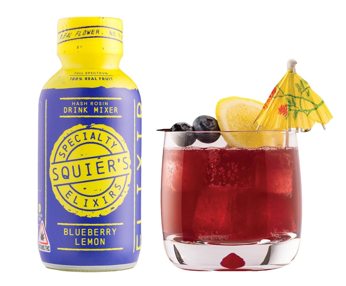 Photo of Blueberry Lemon 500mg Squier’s Live Rosin Elixir