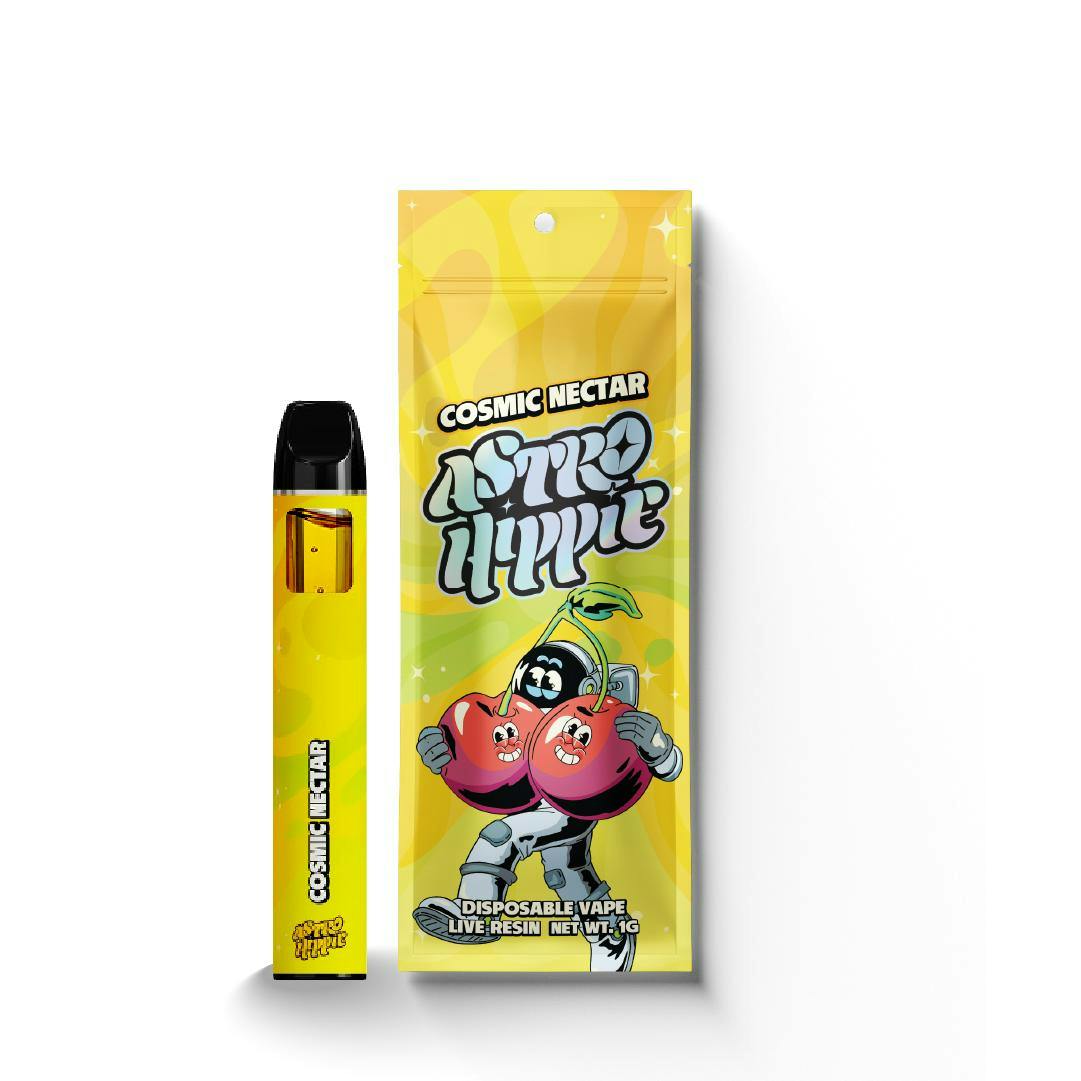 Astro Hippie - 1g Live Resin Disposable - Cosmic Nectar