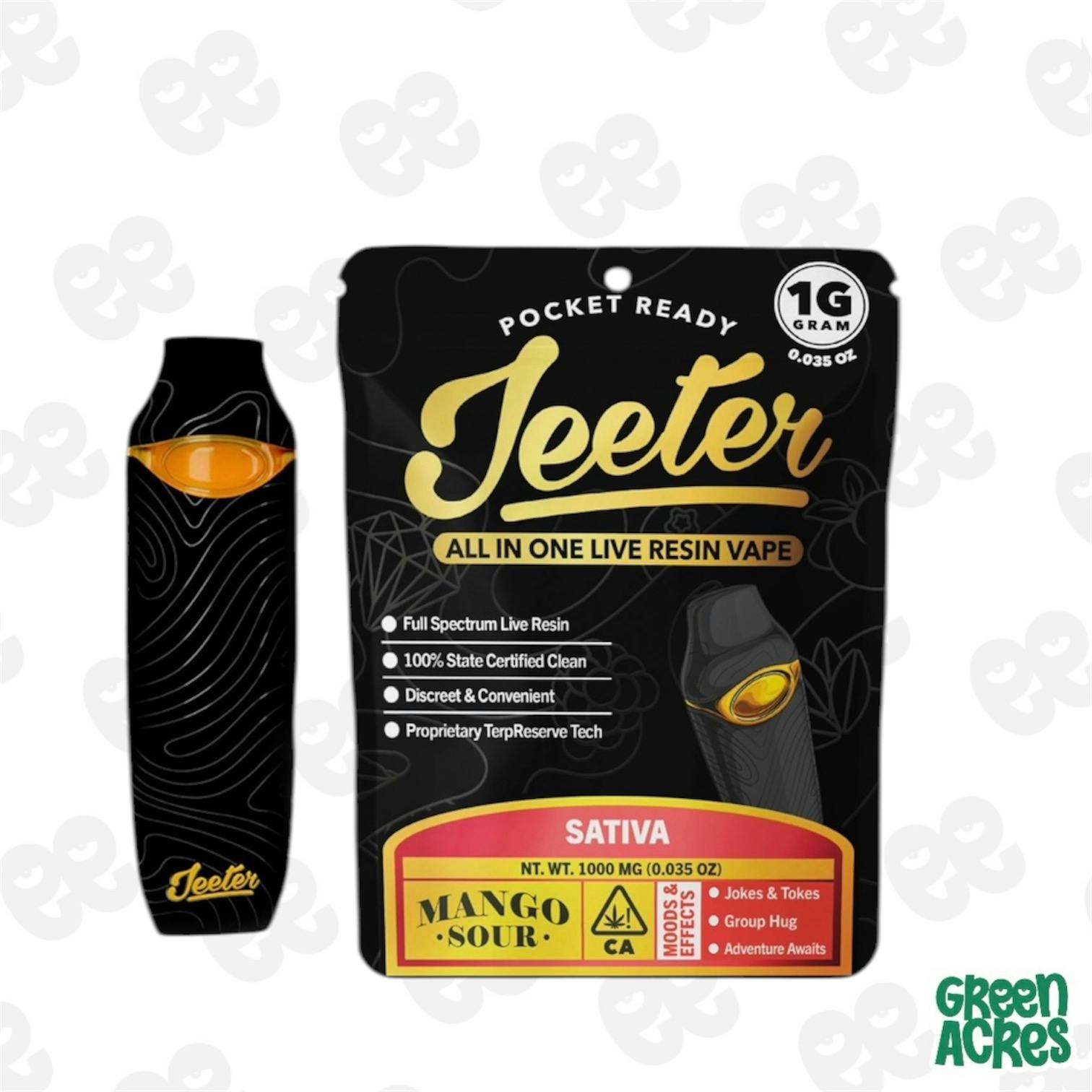 jeeter vape battery Jeeter - 510 Straw Battery - Yellow & White