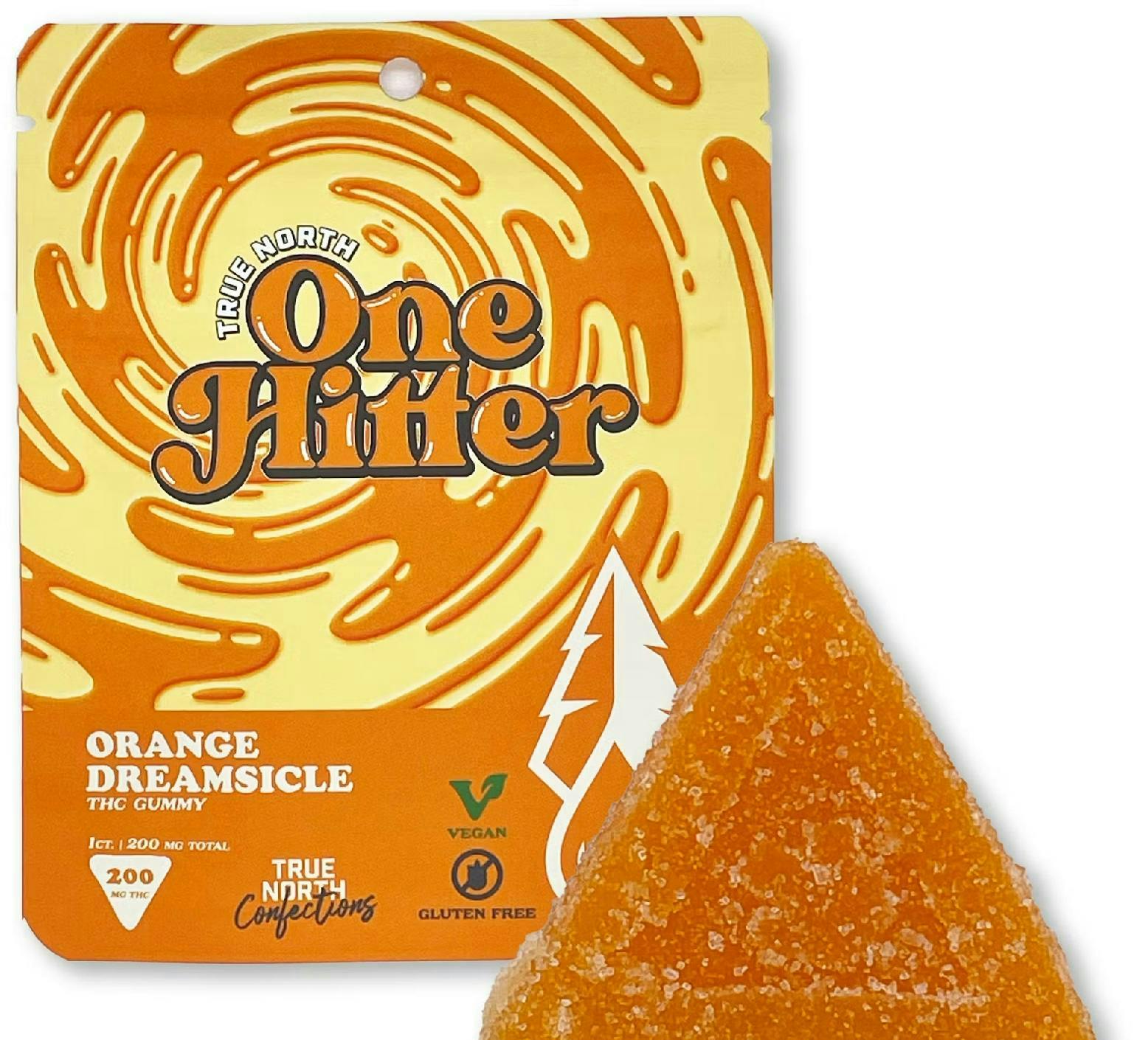 True North - 200mg Single Gummy - Orange Dreamsicle