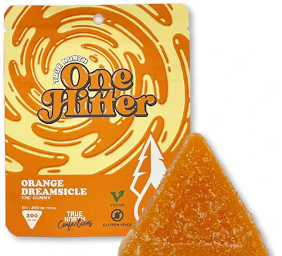 True North - 200mg Single Gummy - Orange Dreamsicle