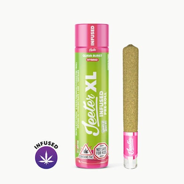 Guava Burst - 2g Infused Pre-Roll - Jeeter XL