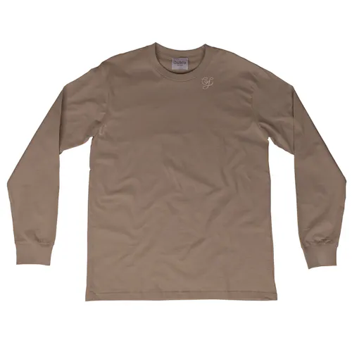 Charlie Fox | Long Sleeve Crew Neck | Bone-2