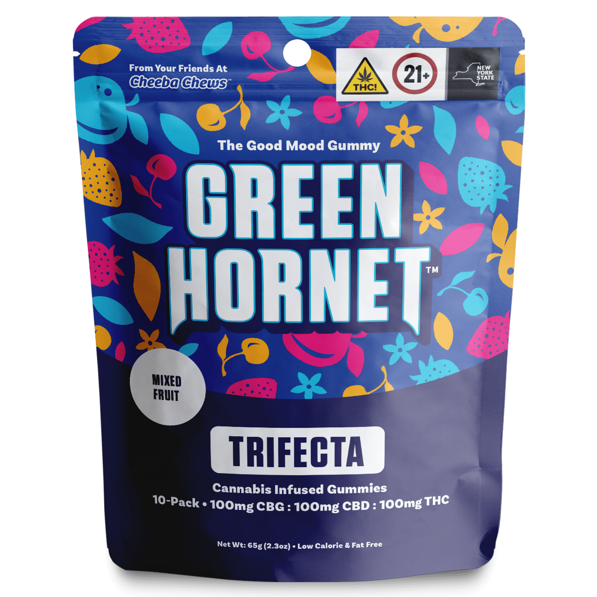 Green Hornet | 100mg Gummy Pack | Trifecta