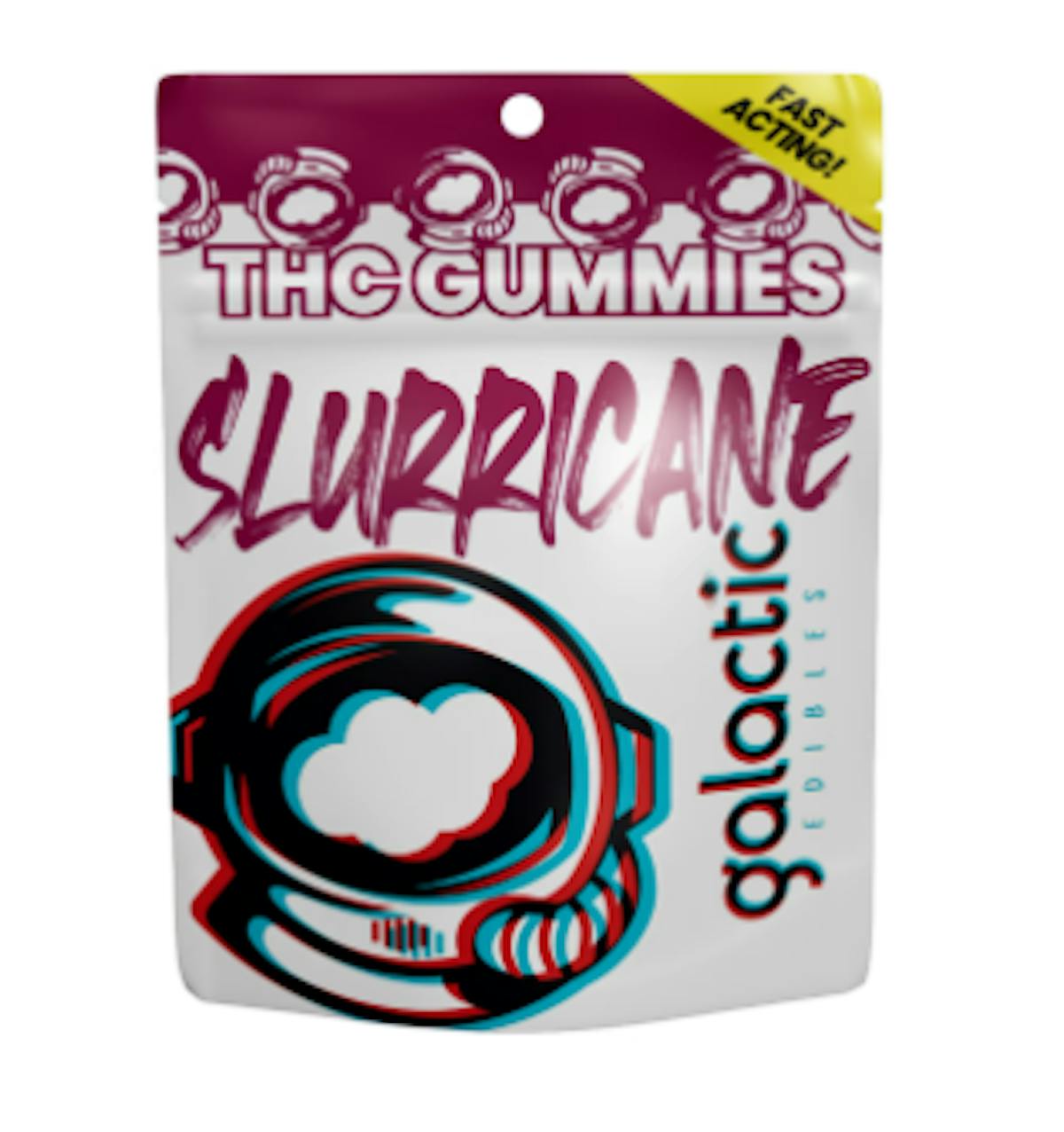 Photo of Galactic Slurricane Fast Acting Gummies 100mg 20pk