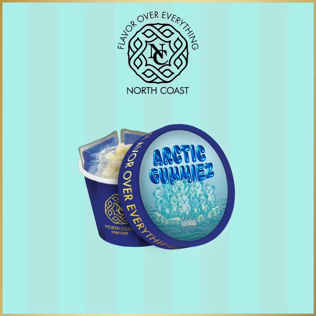 North Coast x Black Label - 1g Cold Cure Rosin Tier 2 - Arctic Gummiez