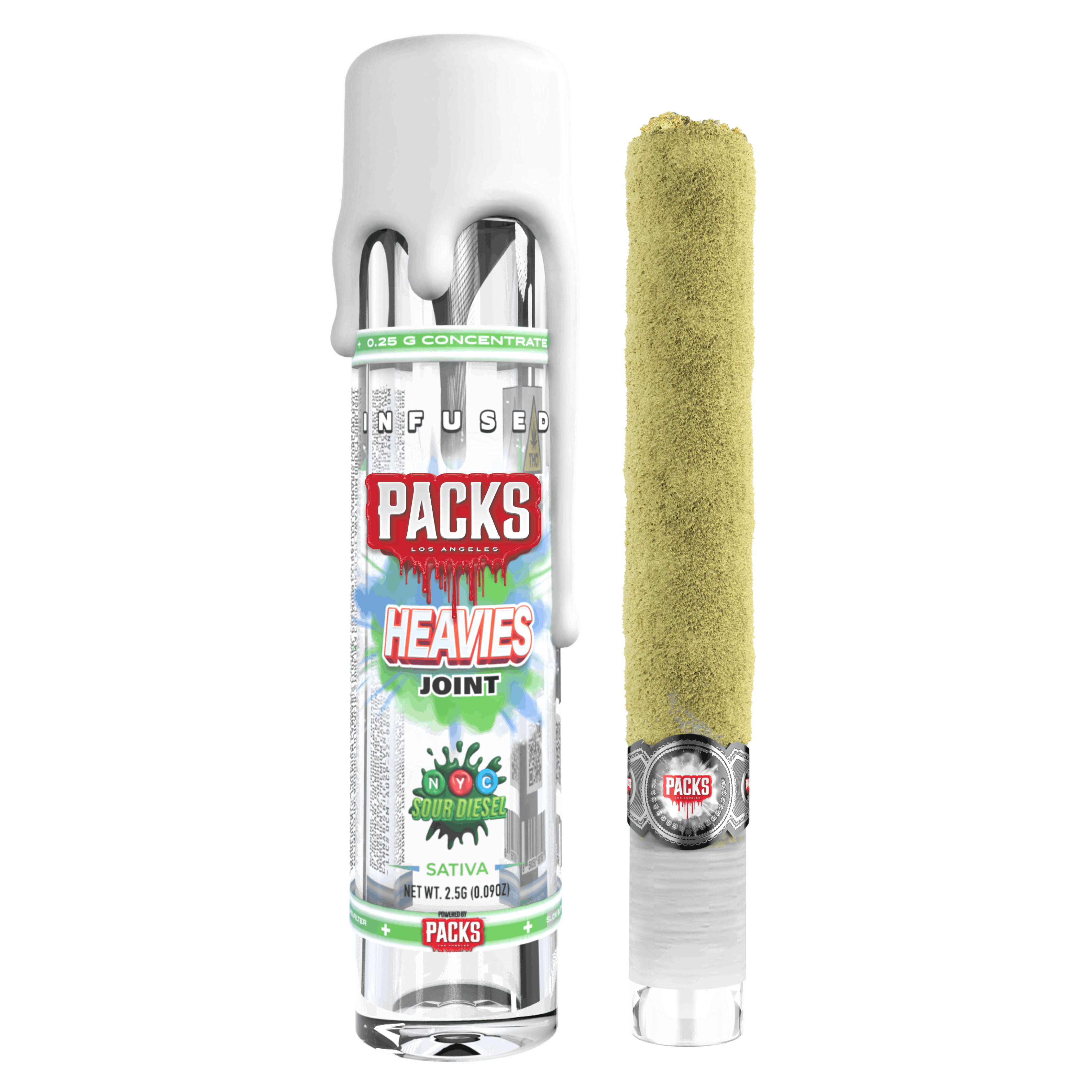 NYC SOUR DIESEL | Packs Heavies | 2.5G