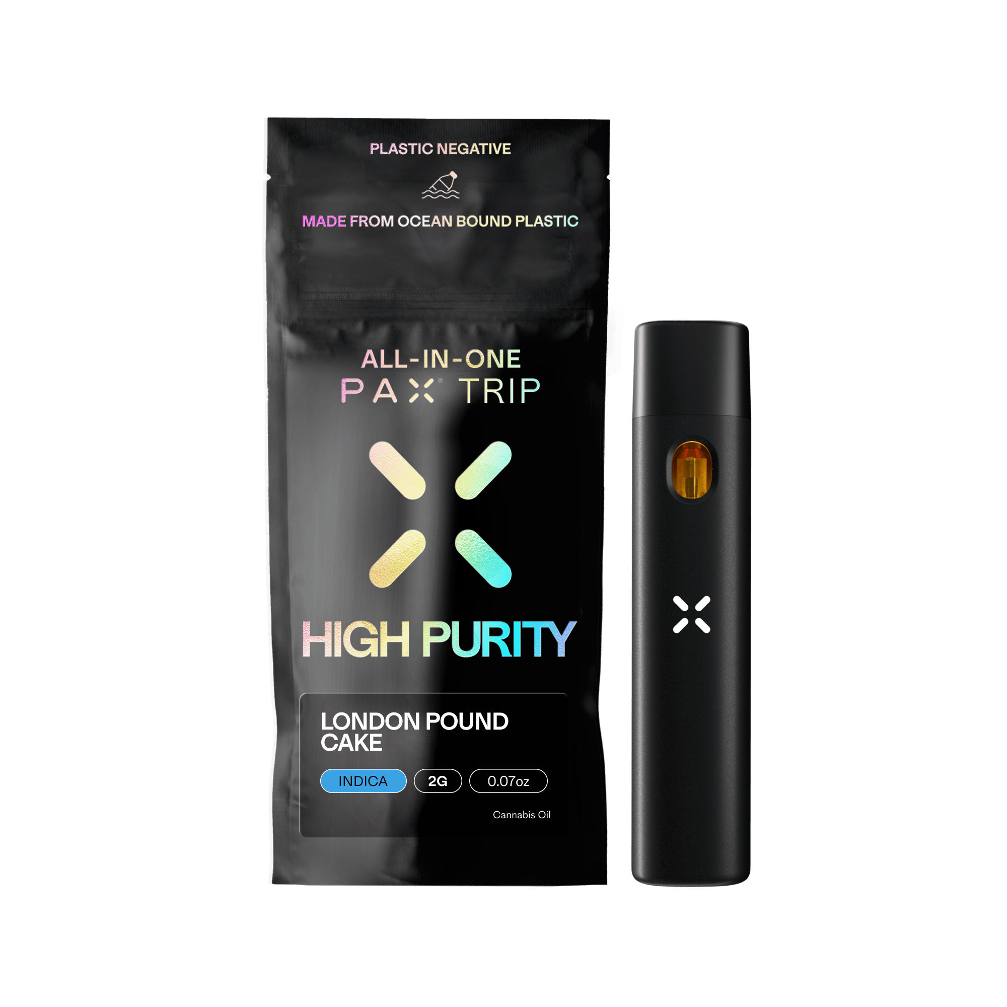 Pax | London Pound Cake | High Purity THC | AIO