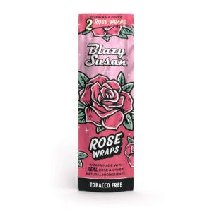 Blazy Susan – 2 Rose Wraps — Blazy Susan cannabis product at ZenZest