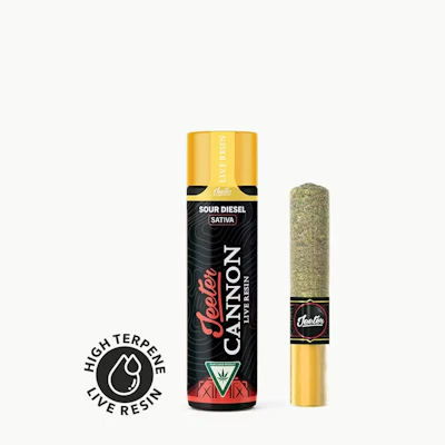 Jeeter - 1.3g Live Resin Cannon - Sour Diesel