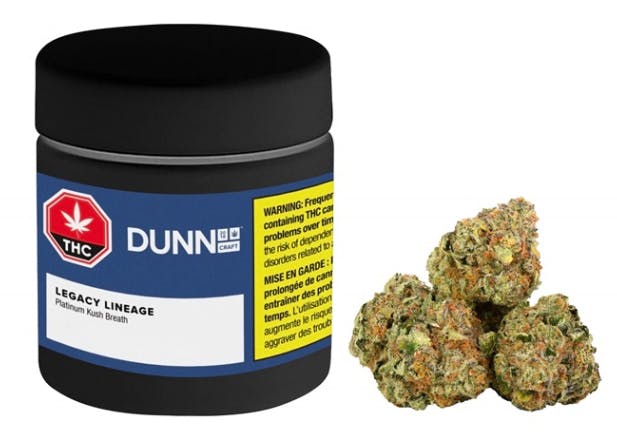 Dunn Cannabis - Legacy Lineage 3.5g