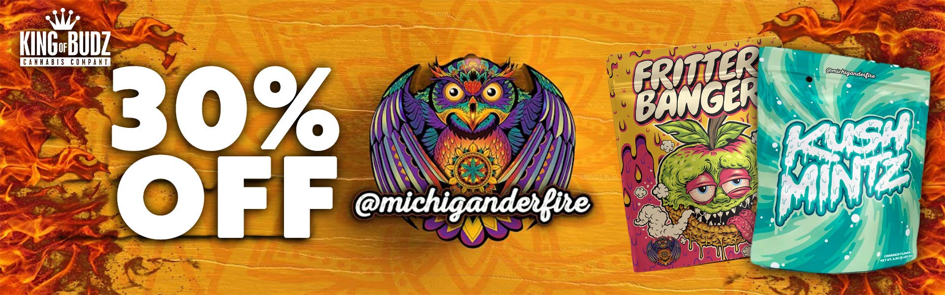 Michigander Fire 30 Percent Off