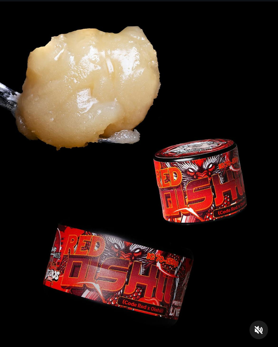 Buy Lambchop Melts - 1g Live Rosin - Red Oishii Concentrates