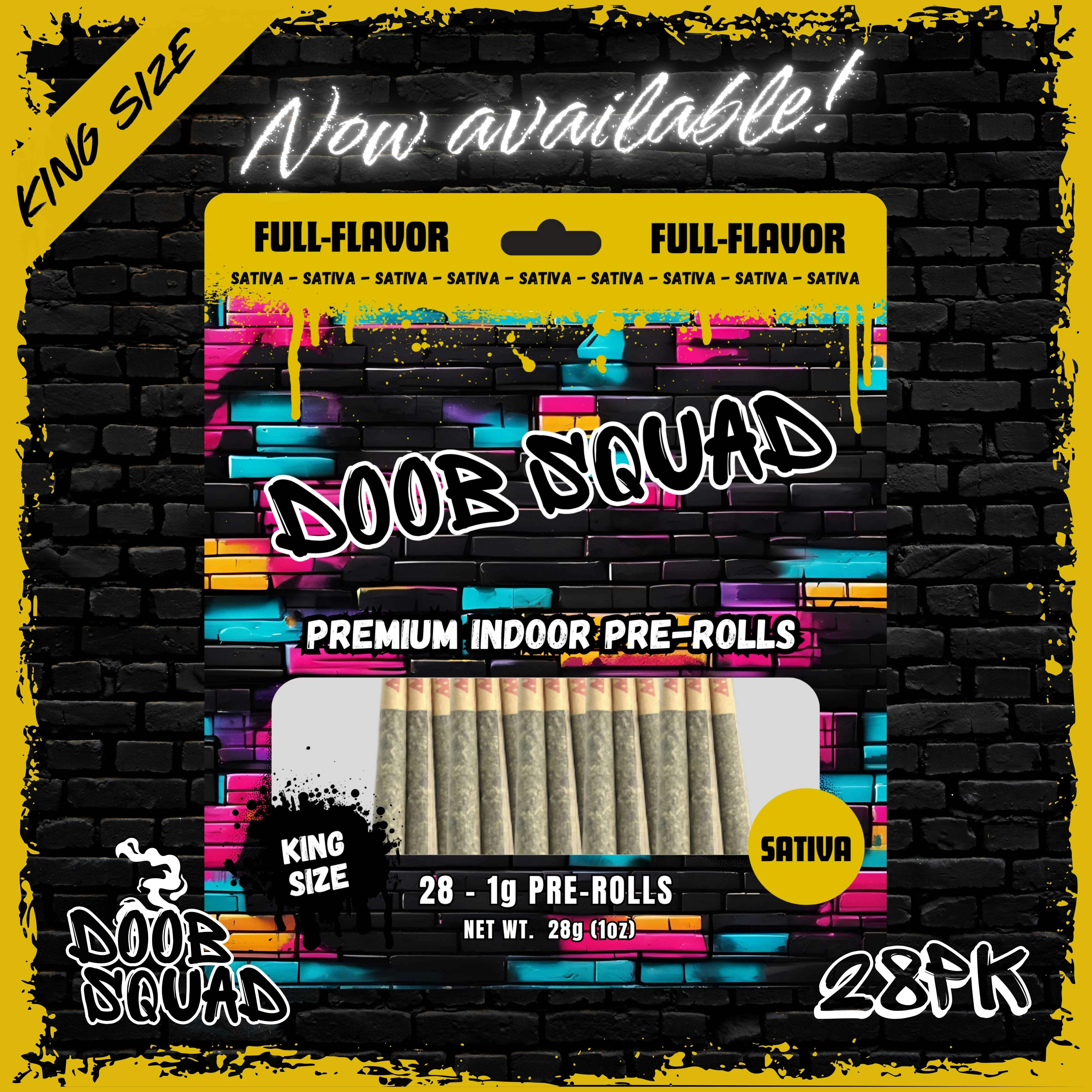 Doob Squad - 28-Pack 1g Prerolls - Cherry Popperz