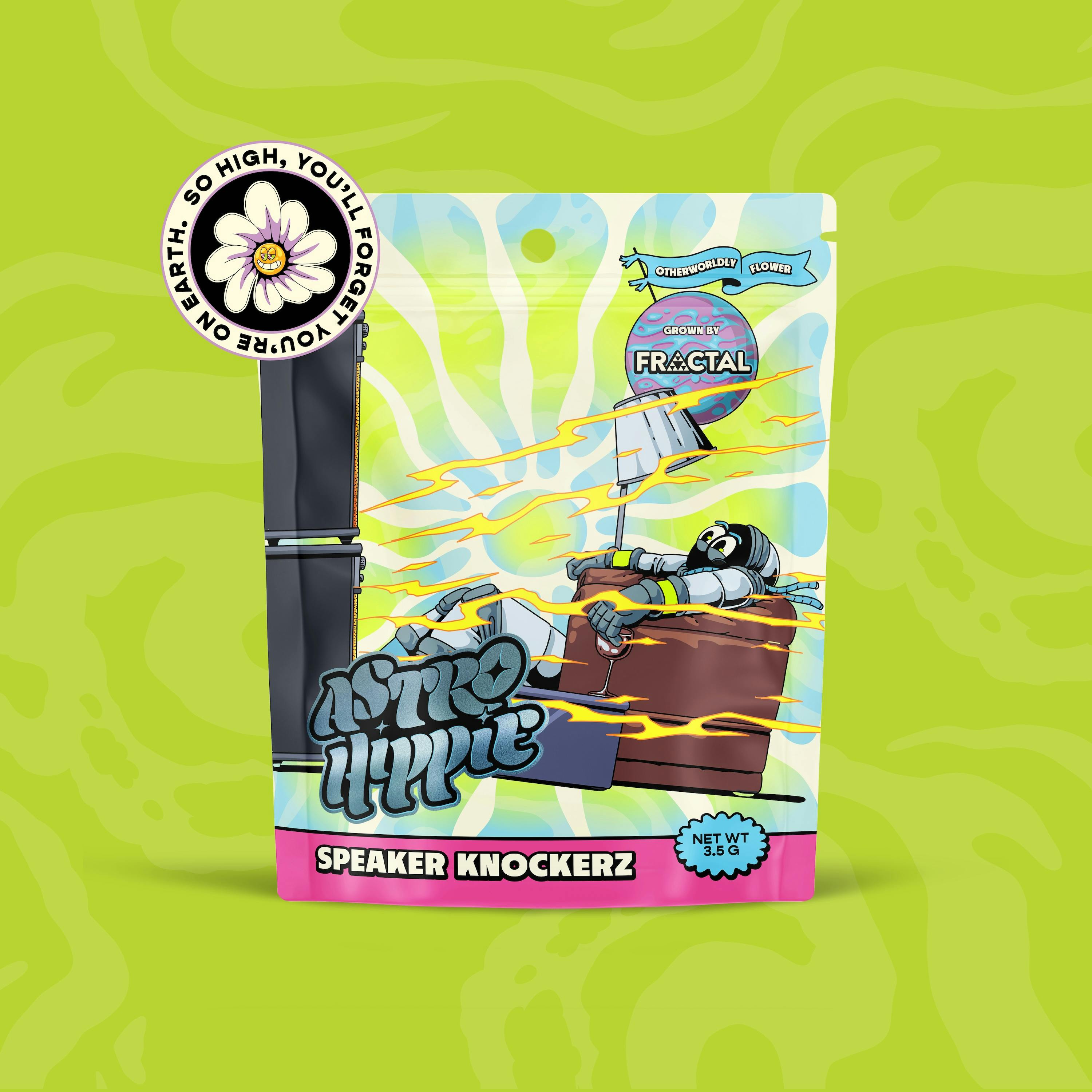 hippie coco’s planet Buy Astro Hippie x Fractal - 3.5g Prepacked - Speaker Knockerz