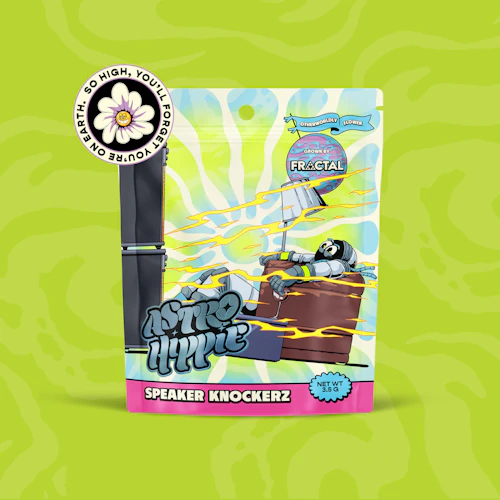 Astro Hippie x Fractal - 3.5g Prepacked - Speaker Knockerz