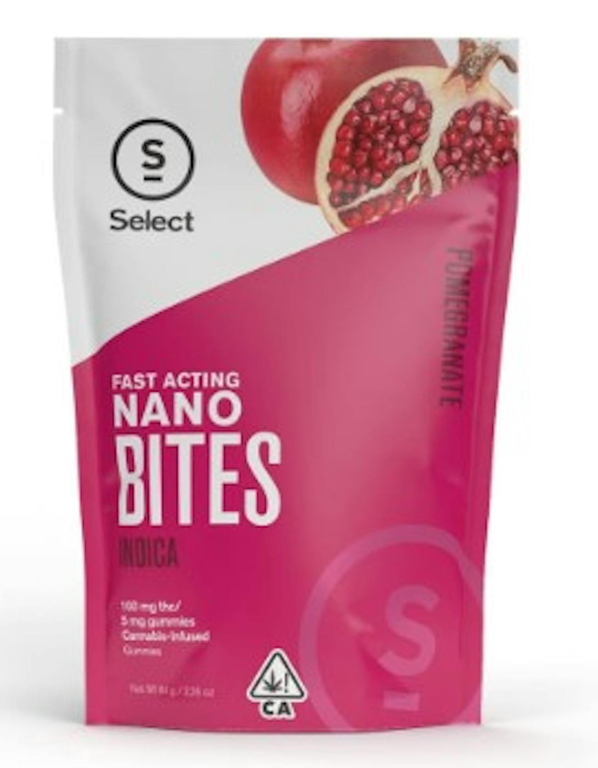 Photo of Select Nano – Pomegranate Bites 100mg 20pk