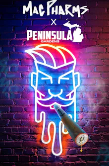 Mac Pharms x Peninsula Gardens - 2g Donut Hash Hole - Sherb Pie x Papaya