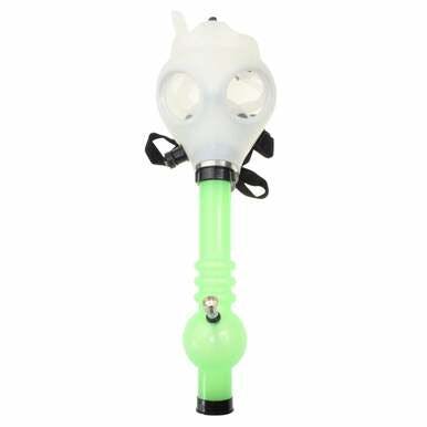 Arsenal - Gas Mask & Acrylic Pipe - Glow in the Dark-0