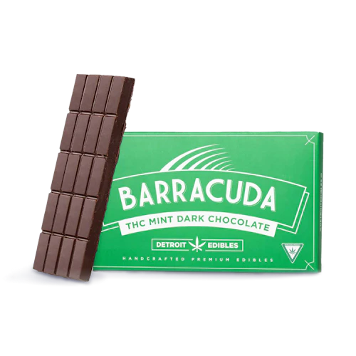Mint Dark Chocolate Barracuda Bar | 200mg