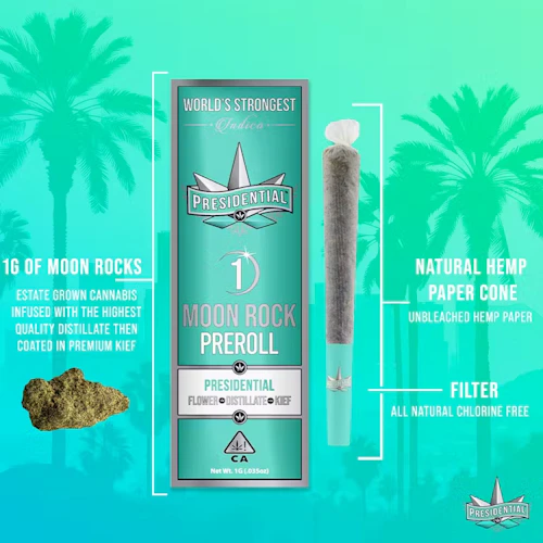 Presidential - 1g Moon Rock Infused Preroll - OG