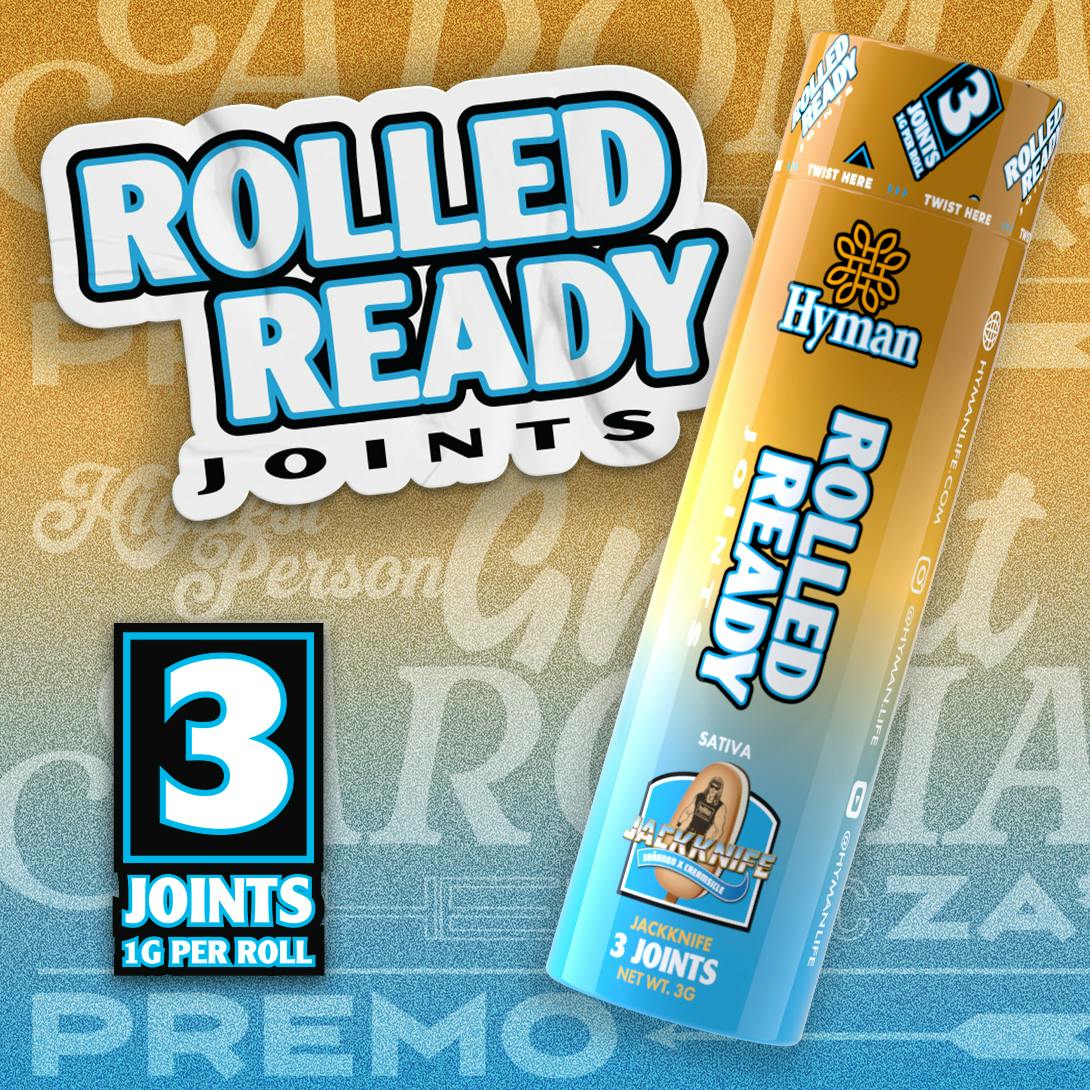 HYMAN Jacknife | Rolled Ready — PRE_ROLLS