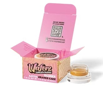 Product Waferz | Orange Cake | Live Resin Badder | 1g