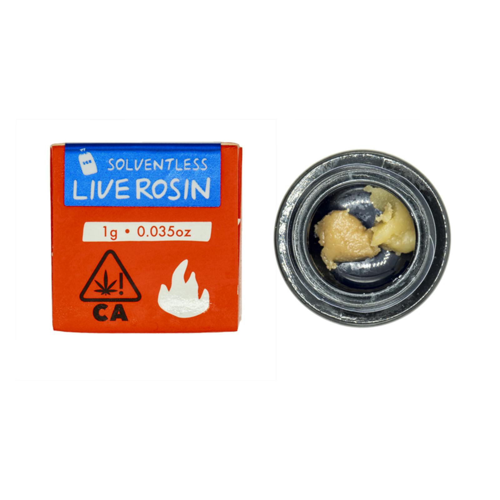 Papaya Bomb Live Rosin Cold Cure 1g — Nasha Hash