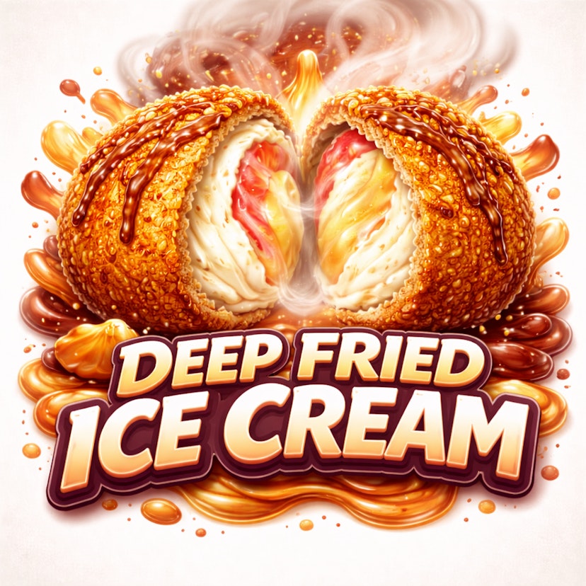 Fat Pack - Deep Fried Ice Cream - Buds