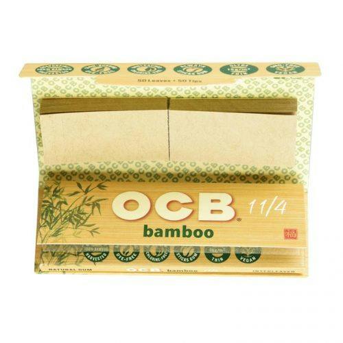 Accessories OCB Bamboo Unbleached 1 1/4 Papers + Tips