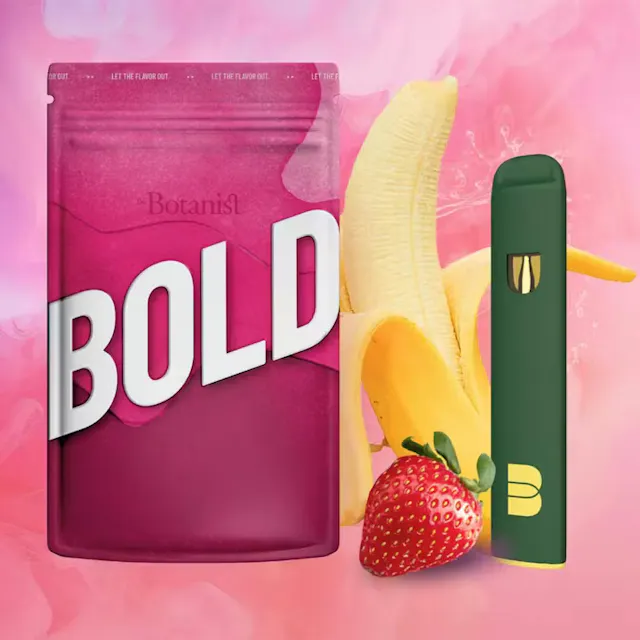 The Botanist BOLD Disposable Banana Berry 1g (sativa, disposables)