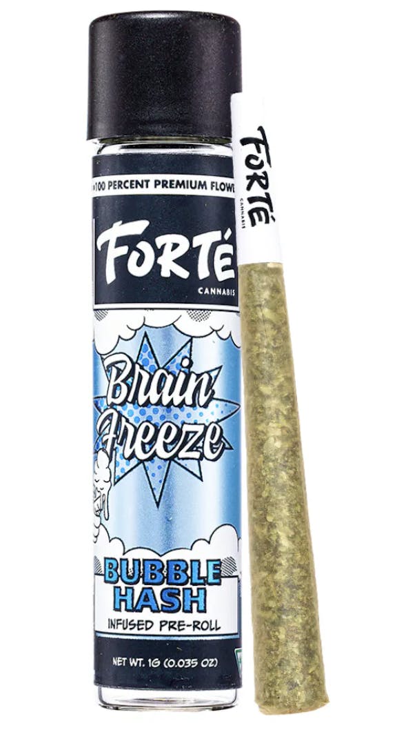 Product: Forte | Brain Freeze  - Bubble Hash Infused Pre-Roll