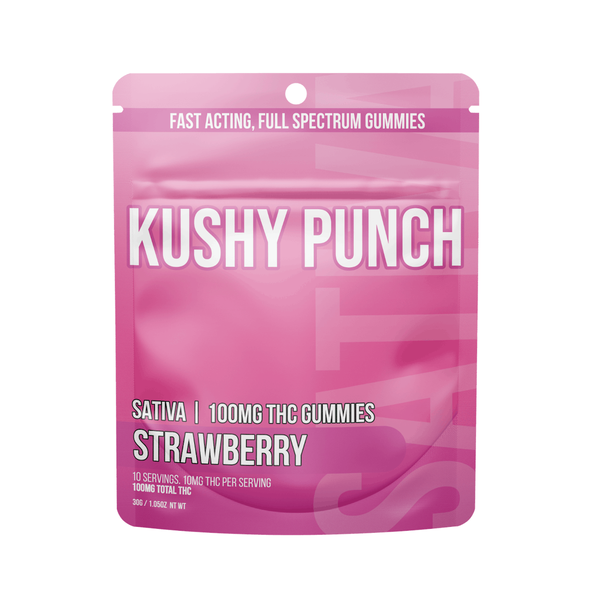 Photo of Kushy Punch | Strawberry THC Gummies