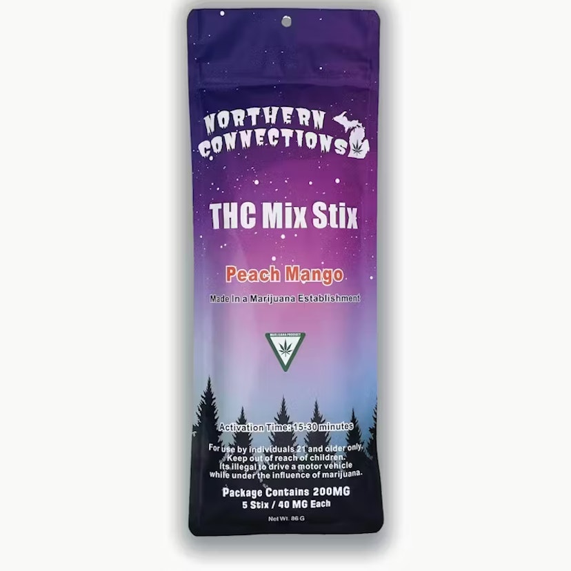 Northern Connections | 200mg Mix Stix | Peach Mango