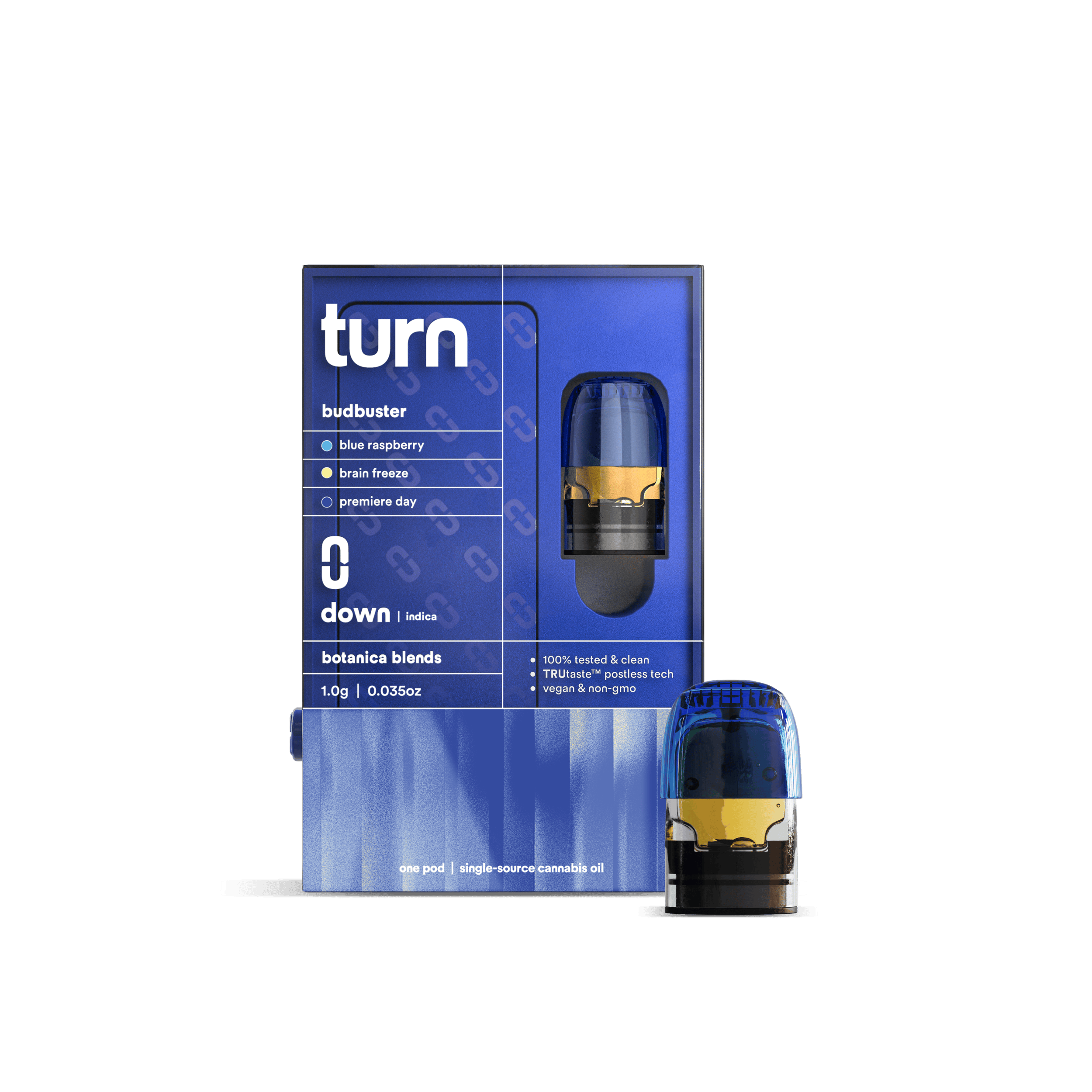 Turn | Botanical Blend Retrovision | Budbuster Blue | Pod