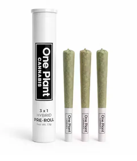 Happy Hour - Pre Roll, as One Plant's menu shows it