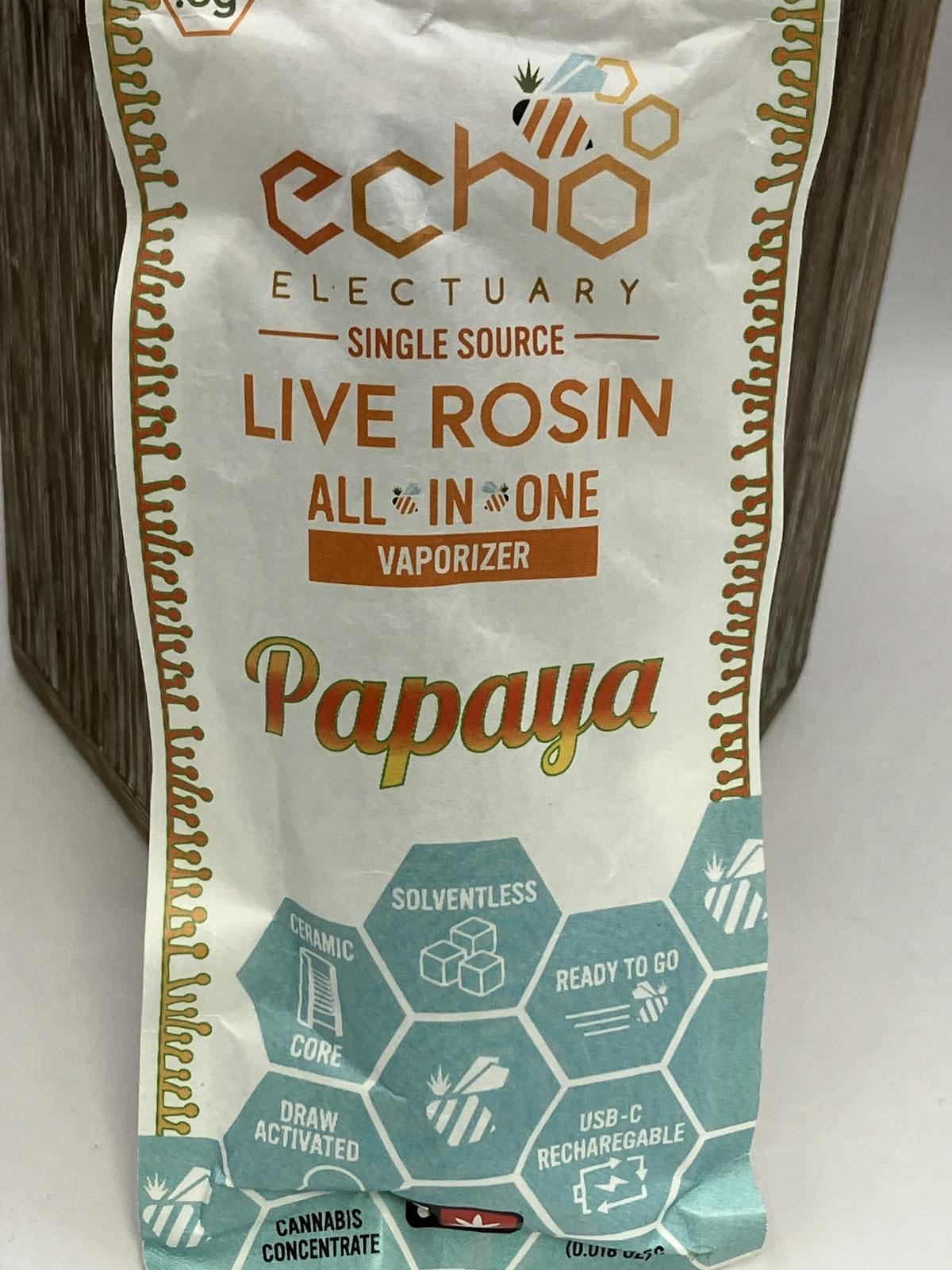 Photo of Papaya Live ROSIN Disposable (Echo)