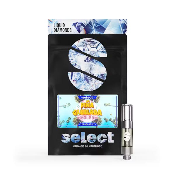 Pina Gluelada (H) - 0.5g Liquid Diamonds Terpologist Vape Cart - Select