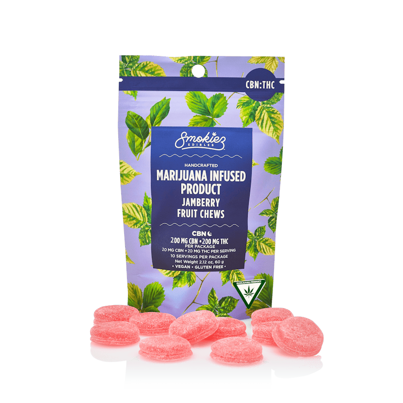 Smokiez | 200mg Gummies | Sweet Jam Berry 1:1 THC:CBN