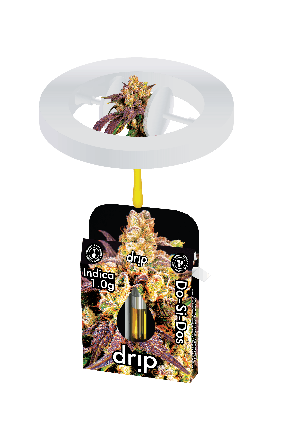 Product: Drip | Do-Si-Dos | Vape Cart | 1g | Indica