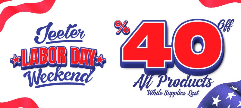 40% Off All Jeeter Products
