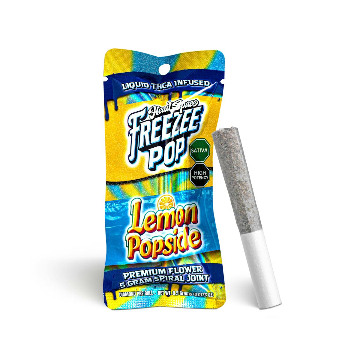 Photo of Lemon Popsicle Freeze Pop THCa Pre-Roll