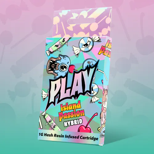 PLAY | Island Passion 1g Hash Rosin Infused Vape-active
